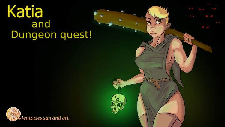 Katia and Dungeon Quest v05 Tentacles san and art Free